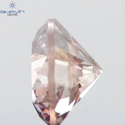 0.04 CT Round Shape Natural Diamond Pink Color SI1 Clarity (2.25 MM)
