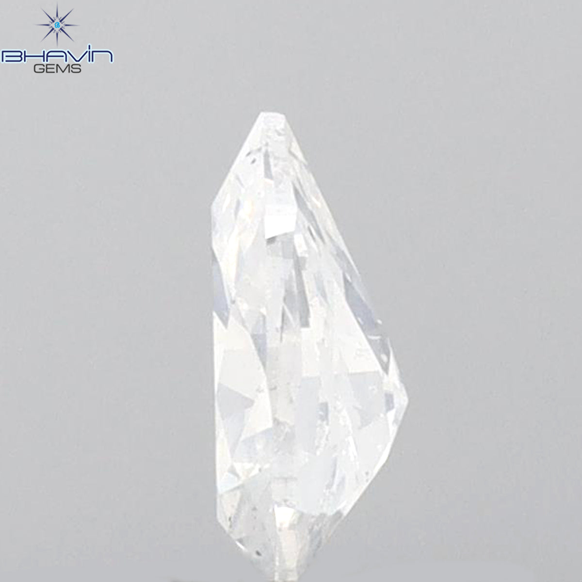 0.31 CT ペアシェイプ 天然ダイヤモンド ホワイトカラー I1 クラリティ (5.60 MM)