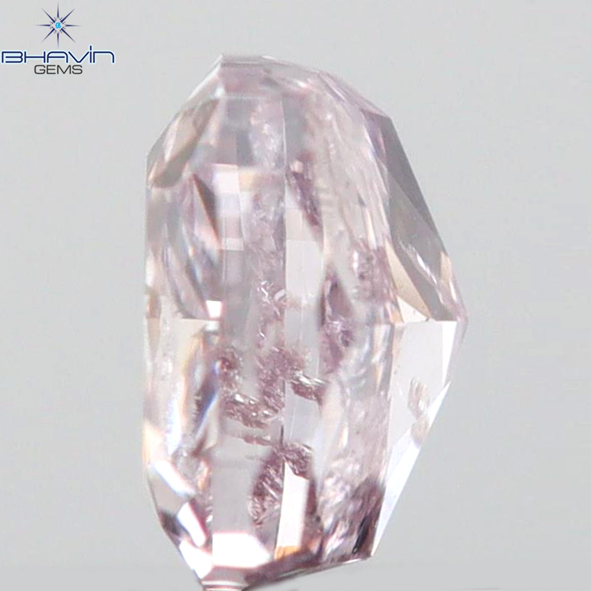 0.05 CT クッションシェイプ 天然ダイヤモンド ピンク色 I1 クラリティ (2.11 MM)