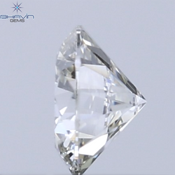 0.25 CT Natural Round Diamond White Milky Color Clarity VVS1 (4.14 MM)