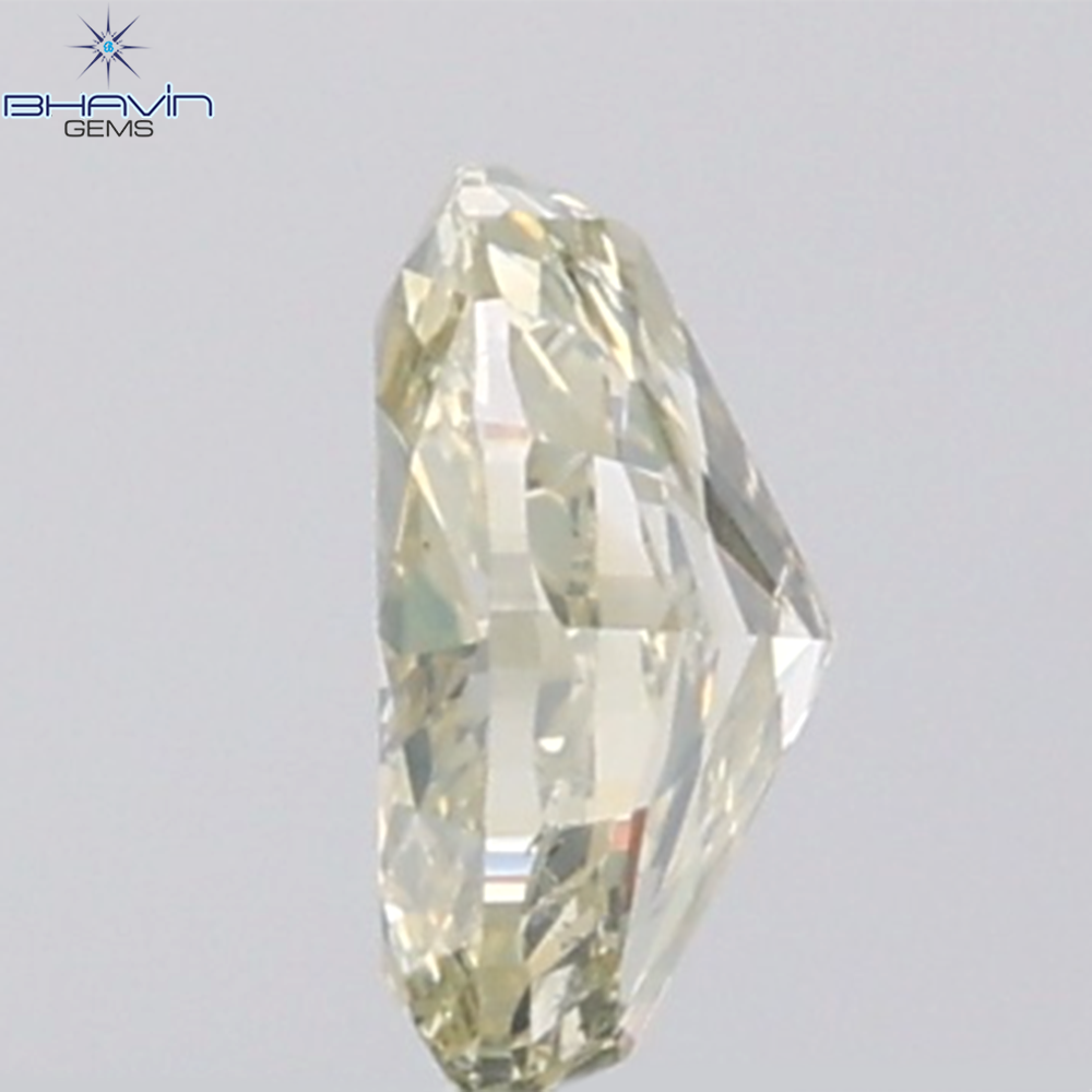 GIA認定 1.27 CT クッションダイヤモンド イエローカラー 天然ダイヤモンド VS1 クラリティ (5.97 MM)