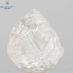0.90 CT ラフ シェイプ ナチュラル ダイヤモンド ホワイト カラー VS1 クラリティ (5.95 MM)