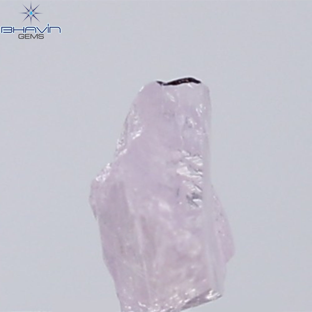 0.52 CT Rough Shape Natural Diamond Pink Color (5.12 MM)
