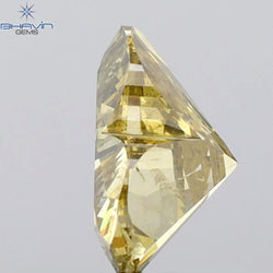 GIA Certified 2.01 CT Heart Diamond Brownish Yellow Color Natural Loose Diamond (8.29 MM)