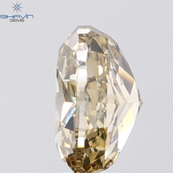 1.20 CT Oval Diamond Natural Brown Color VS1 Clarity (6.84 MM)