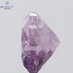 0.34 CT Heart Diamond Natural Pink Color I3 Clarity (4.44 MM)