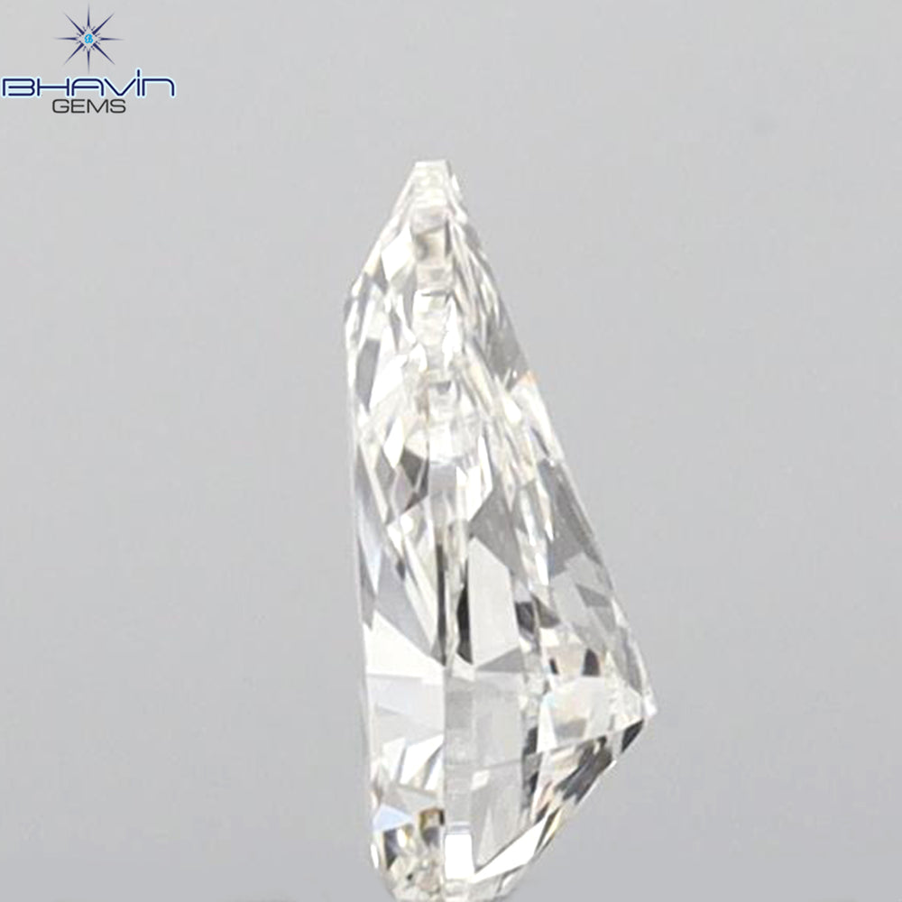 0.27 CT Pear Diamond Enhanced White Color VS1 Clarity (5.82 MM)