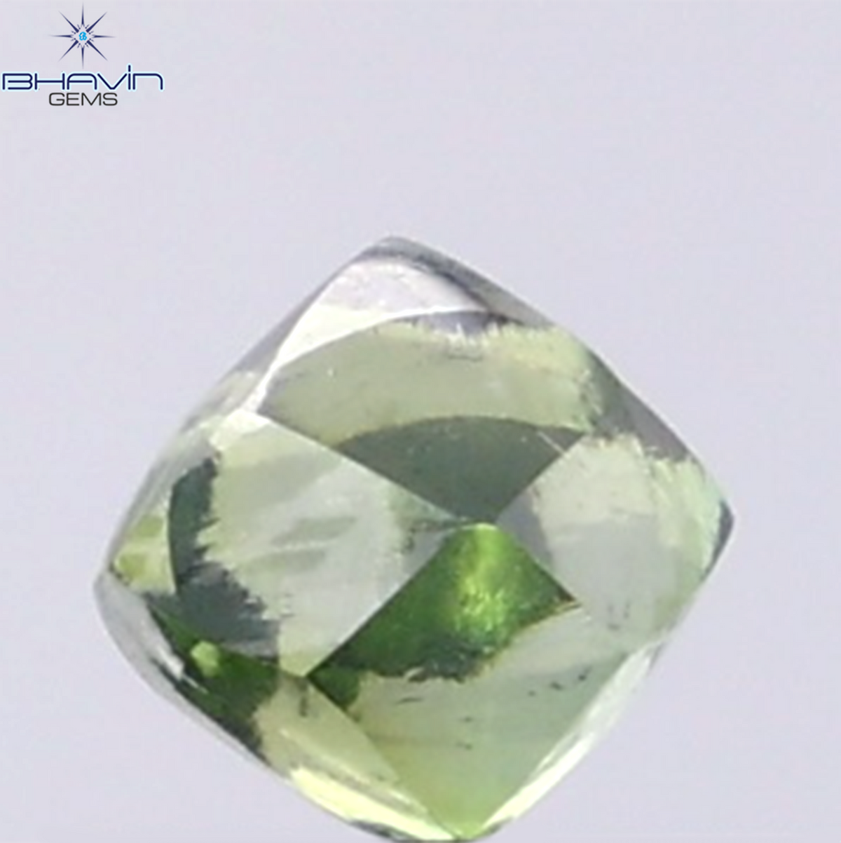 0.49 CT ラフシェイプ ナチュラル ダイヤモンド ピンク色 I3 クラリティ (4.90 MM)