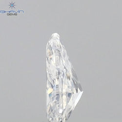 0.15 CT Pear Shape Natural Diamond White Color SI1 Clarity (4.10 MM)