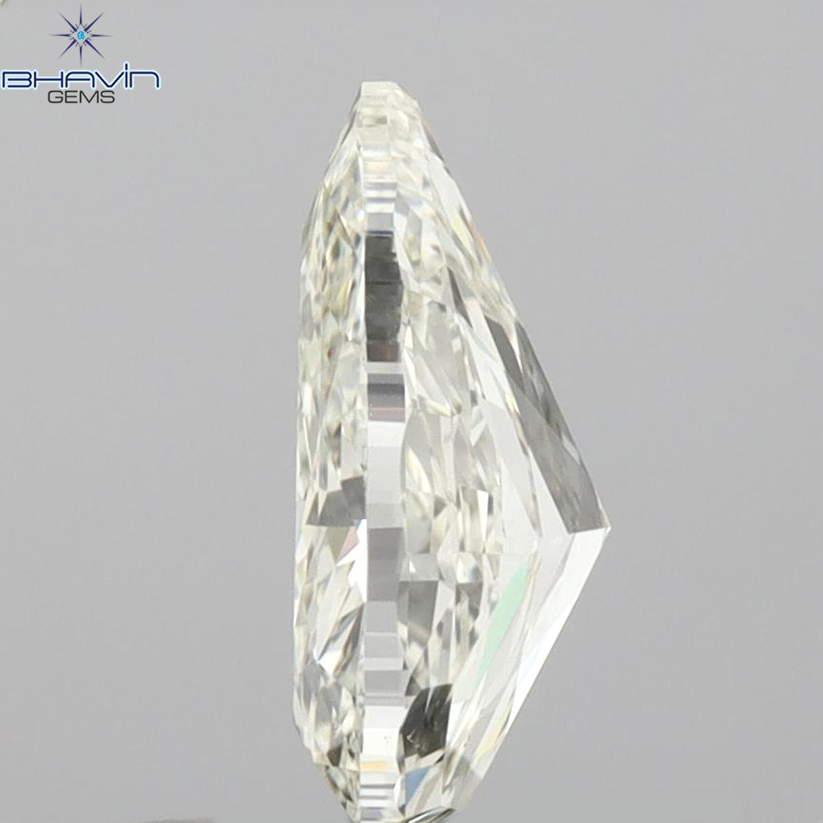 GIA Certified 1.13 CT Pear Natural Diamond Yellow Color SI2 Clarity (10.25 MM)