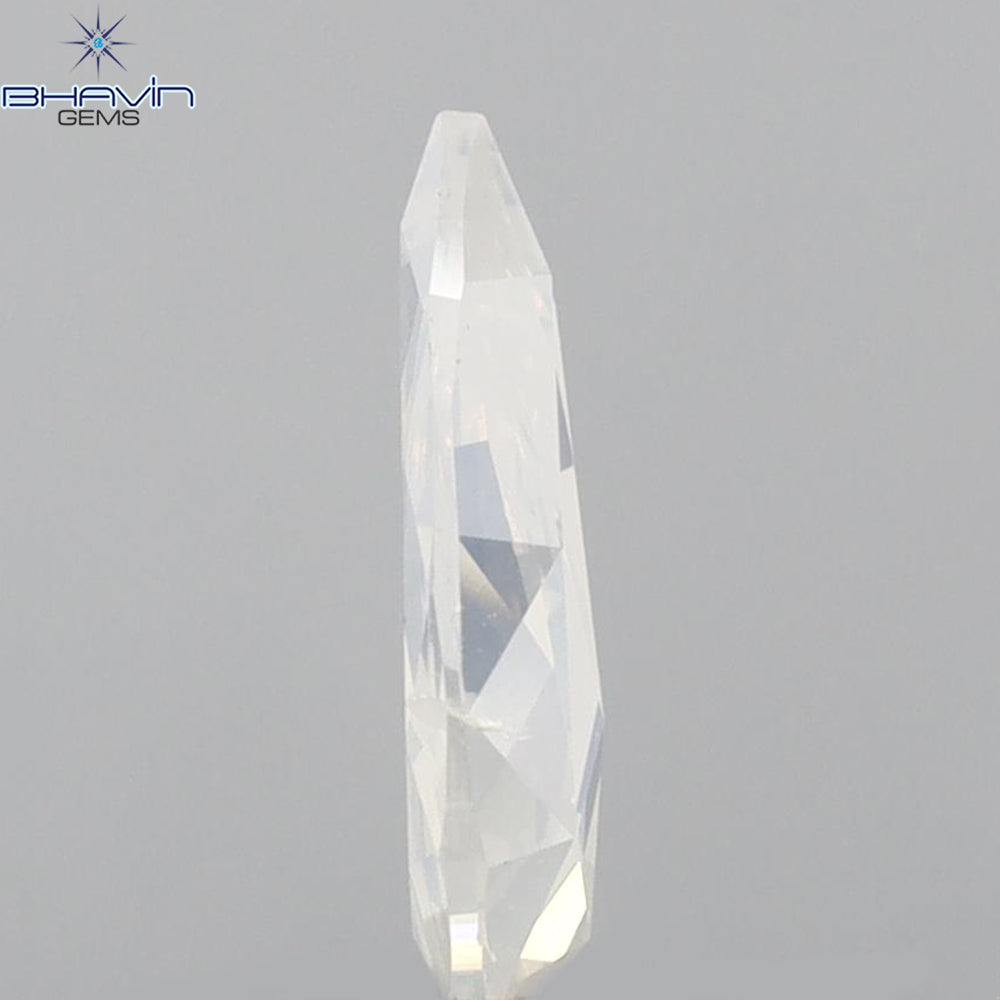 0.52 CT Pear Shape Natural Diamond White Color SI1 Clarity (8.11 MM)