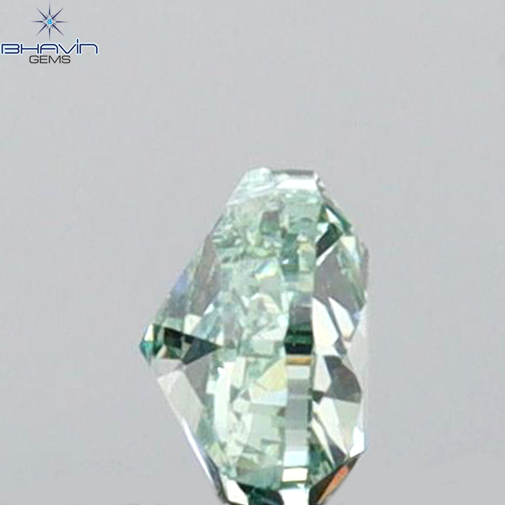 0.27 CT ハート シェイプ ナチュラル ルース ダイヤモンド ピンク色 VS2 クラリティ (4.40 MM)