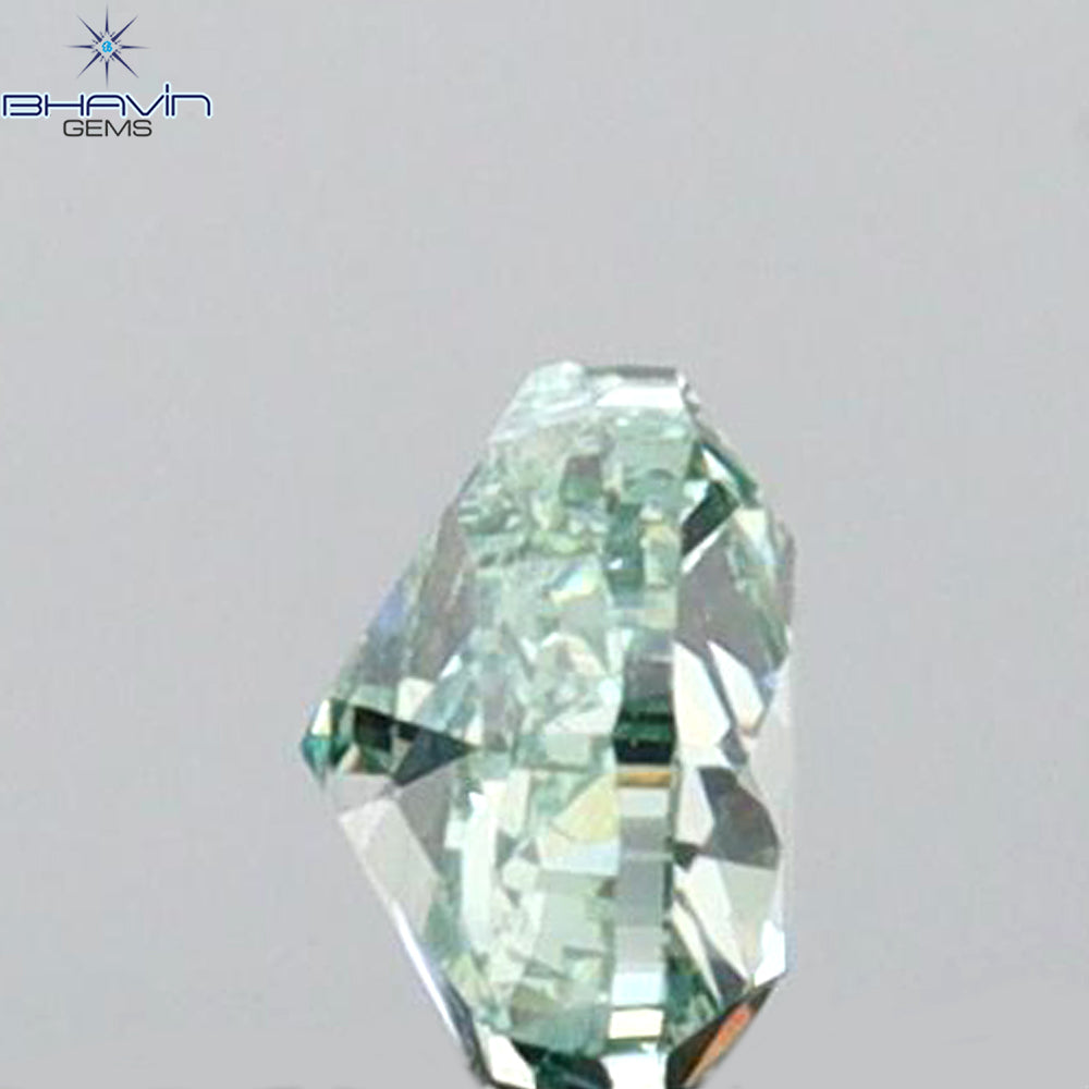 0.17 CT Heart Shape Natural Loose Diamond Green Color VS1 Clarity (3.34 MM)