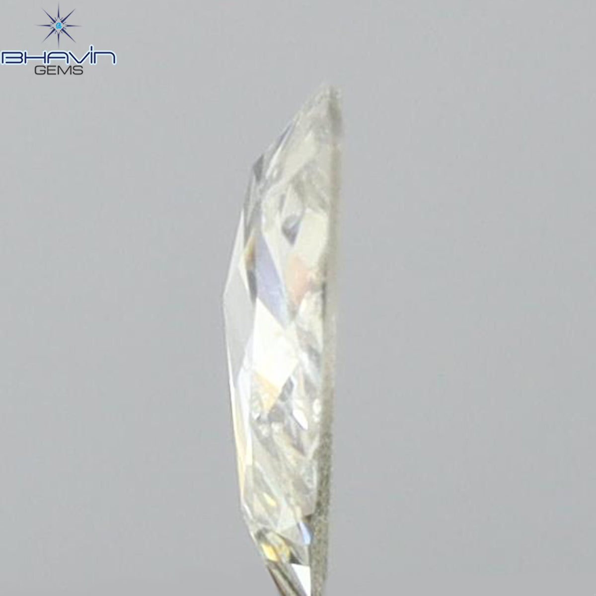 0.33 CT Natural Triangle Diamond White Color Clarity SI2 (6.45 MM)