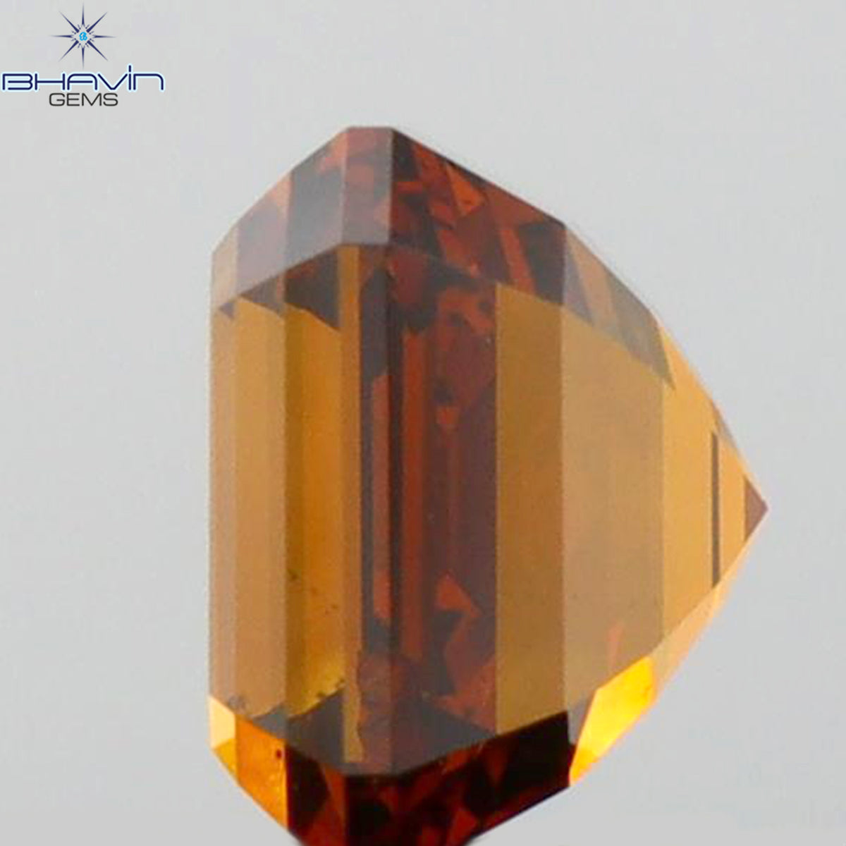 0.41 CT ラディアント ダイヤモンド ピンク (アーガイル) カラー ナチュラル ルース ダイヤモンド SI1 クラリティ (4.46 MM)