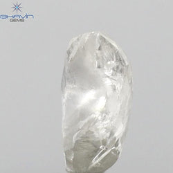 0.51 CT Rough Shape Natural Diamond White Color VS1 Clarity (5.60 MM)