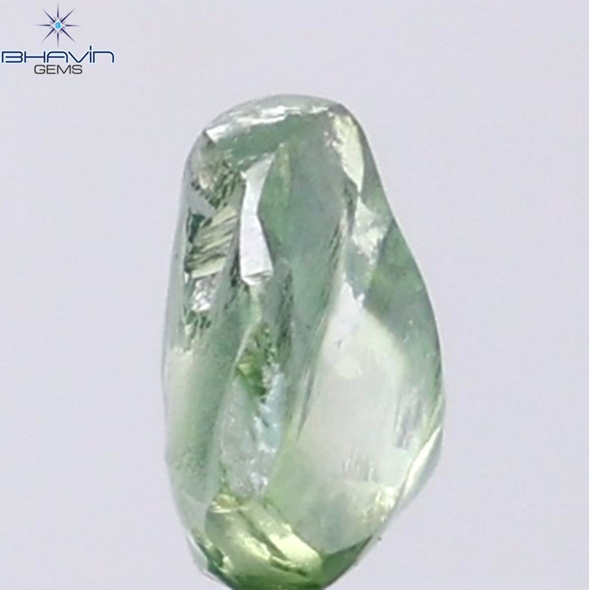 0.49 CT ラフシェイプ ナチュラル ダイヤモンド ピンク色 I3 クラリティ (4.90 MM)