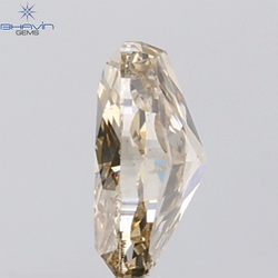 1.60 CT Oval Diamond Natural Brown Color SI Clarity (8.47 MM)
