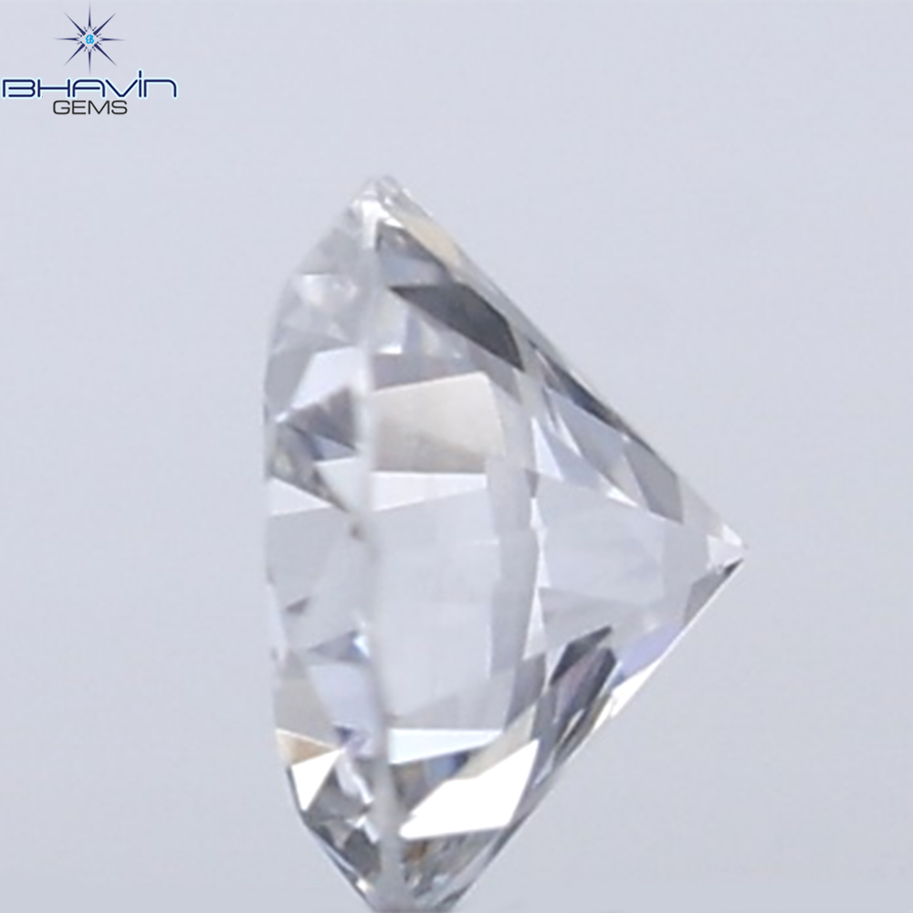 0.18 CT ラウンド ローズ カット シェイプ 天然ダイヤモンド ピンク色 I2 クラリティ (3.86 MM)