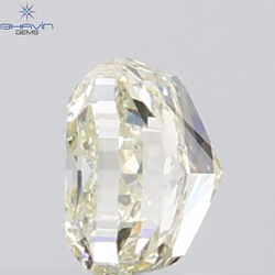1.01 CT Cushion Diamond Natural Yellow Color VVS1 Clarity (5.38 MM)