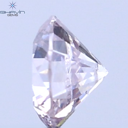 0.17 CT Natural Round Diamond Pink Color Clarity SI (3.52 MM)