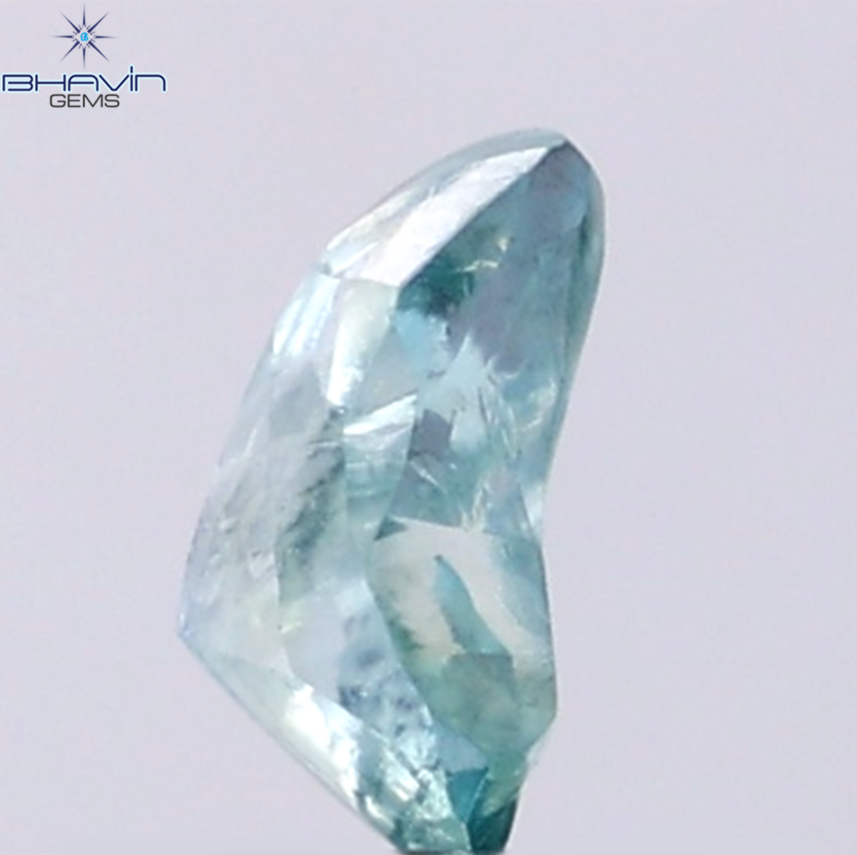 0.49 CT ラフシェイプ ナチュラル ダイヤモンド ピンク色 I3 クラリティ (4.90 MM)
