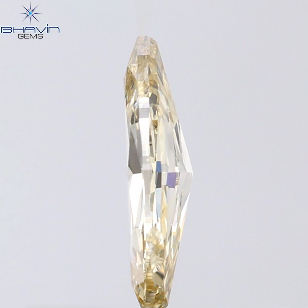 1.02 CT Marquise Shape Natural Diamond Yellow Color SI2 Clarity (11.06 MM)