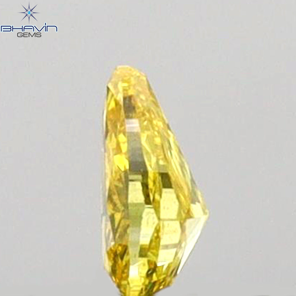 0.16 CT Cushion Shape Natural Loose Diamond Yellow Color VS2 Clarity (2.90 MM)