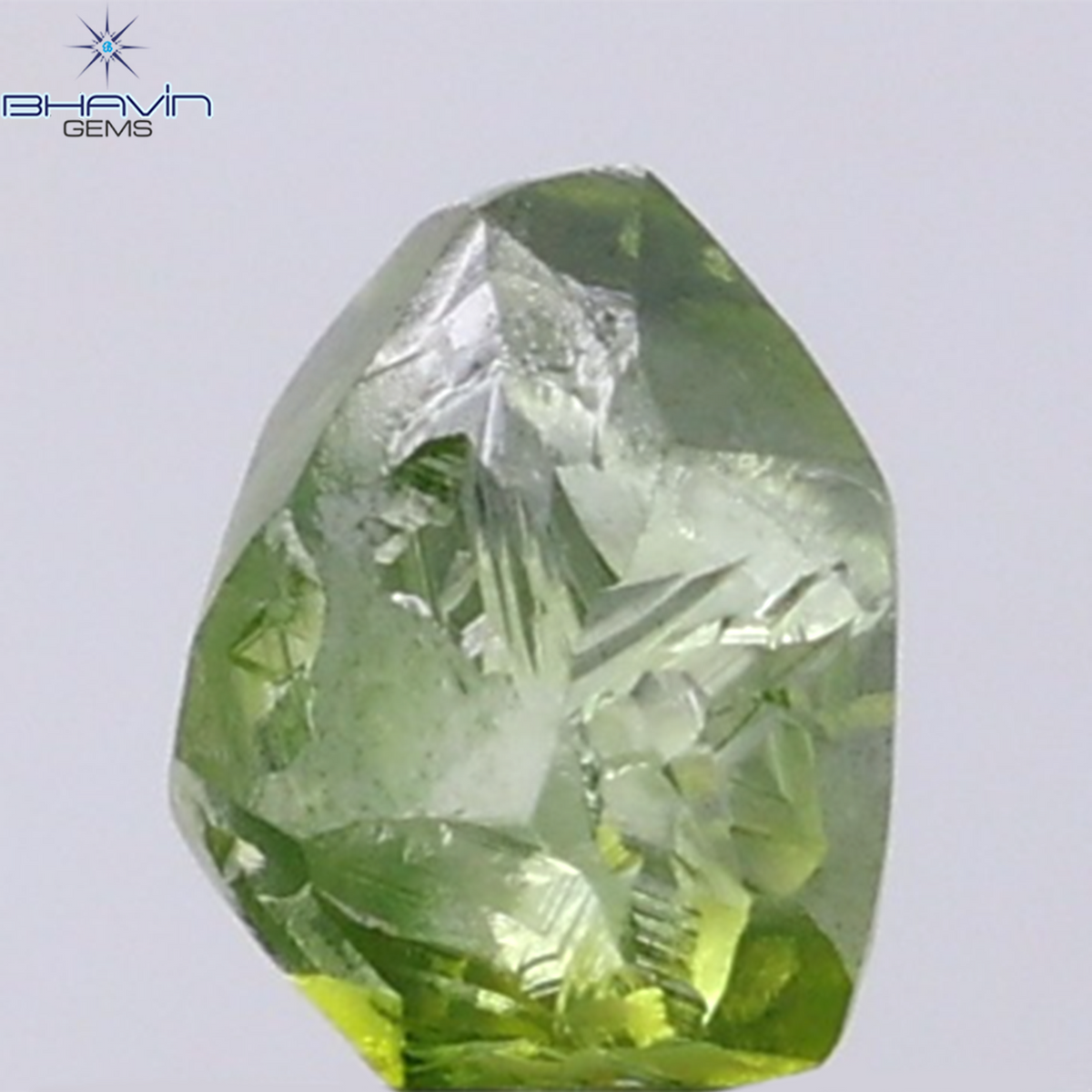 0.49 CT ラフシェイプ ナチュラル ダイヤモンド ピンク色 I3 クラリティ (4.90 MM)