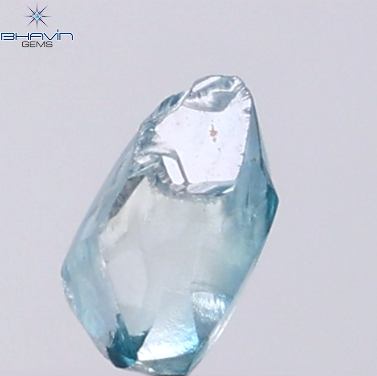 0.49 CT ラフシェイプ ナチュラル ダイヤモンド ピンク色 I3 クラリティ (4.90 MM)