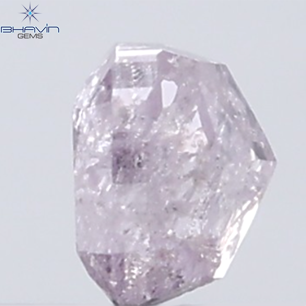 0.24 CT Cushion Diamond Natural Pink Color I3 Clarity (3.30 MM)