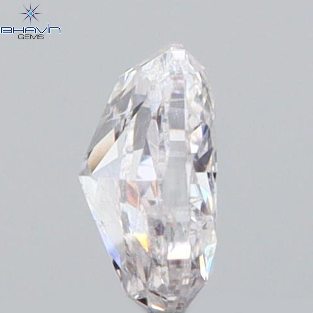 0.12 CT Natural Oval Diamond Pink Color Clarity SI1 (3.50 MM)