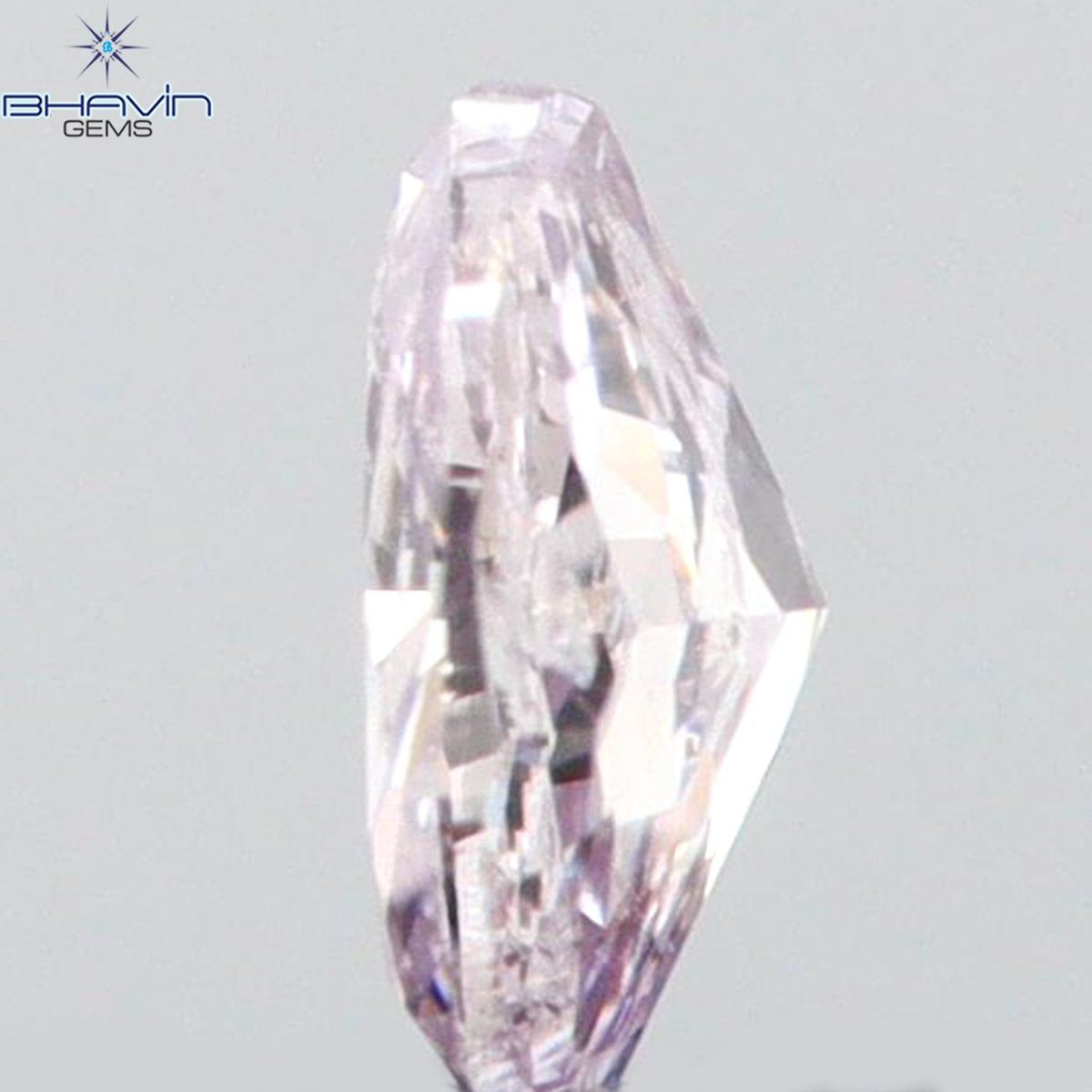 0.09 CT Natural Oval Diamond Pink Color Clarity SI2 (3.38 MM)
