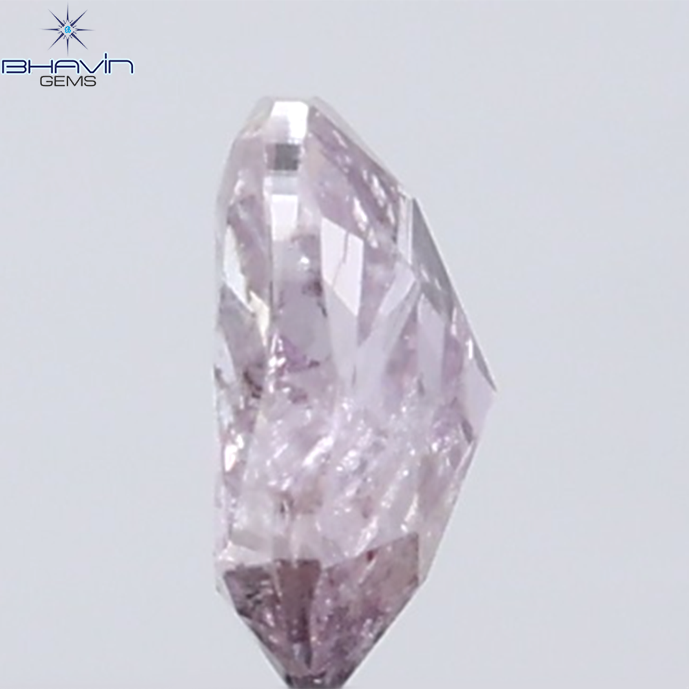 0.29 CT Cushion Diamond Natural Pink Color I3 Clarity (4.22 MM)