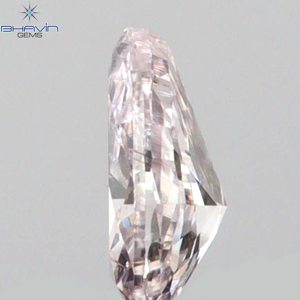 0.06 CT Pear Shape Natural Diamond Pink Color VS2 Clarity (3.12 MM)