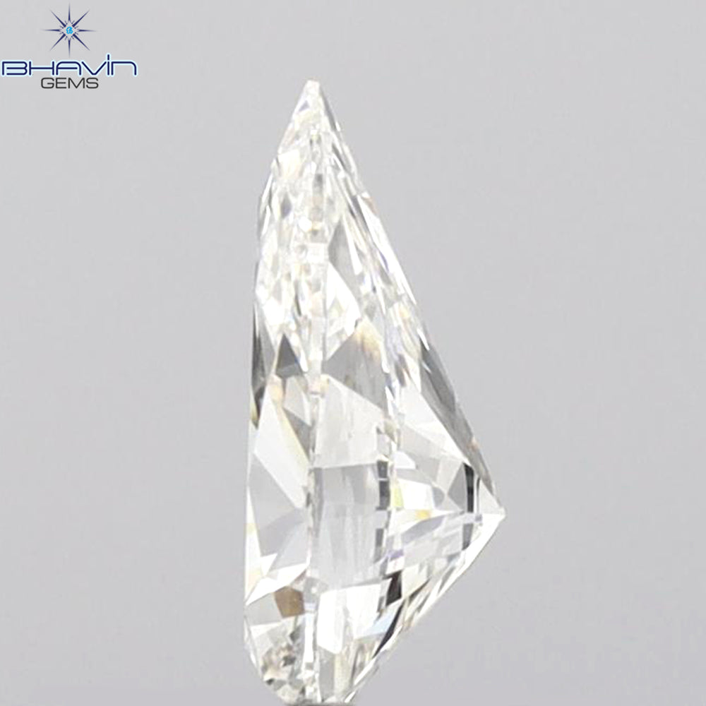 1.02 CT Pear Shape Natural Diamond White Color SI Clarity (8.95 MM)