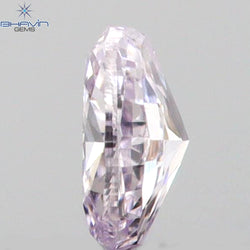 0.08 CT Oval Shape Natural Diamond Pink Color SI1 Clarity (3.06 MM)