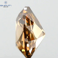 0.81 CT Oval Shape Natural Diamond Chocolate Color SI1 Clarity (6.21 MM)