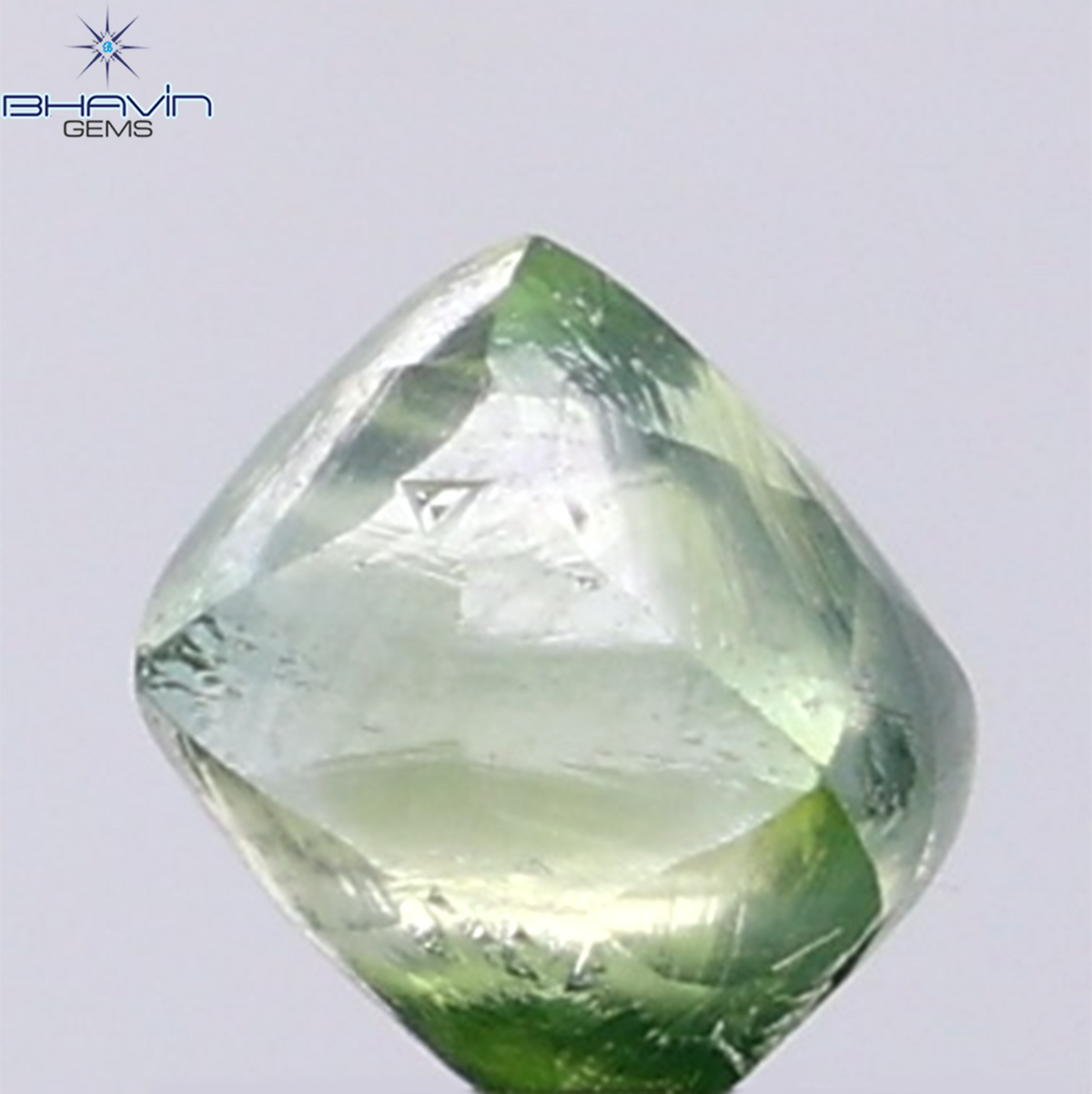0.49 CT ラフシェイプ ナチュラル ダイヤモンド ピンク色 I3 クラリティ (4.90 MM)