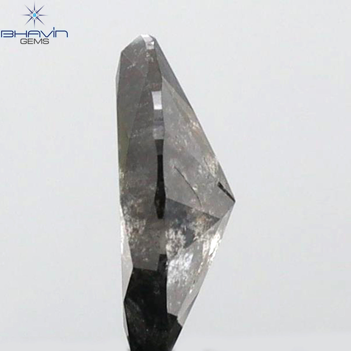 0.46 CT Marquise Shape Natural Loose Diamond Salt And pepper Color I3 Clarity (7.07 MM)