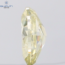 2.00 CT Oval Diamond Natural Green Yellow Color SI2 Clarity (9.26 MM)