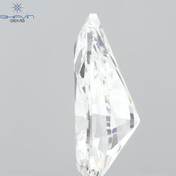 0.83 CT Pear Diamond Enhanced White (D) Color VVS1 Clarity (8.16 MM)