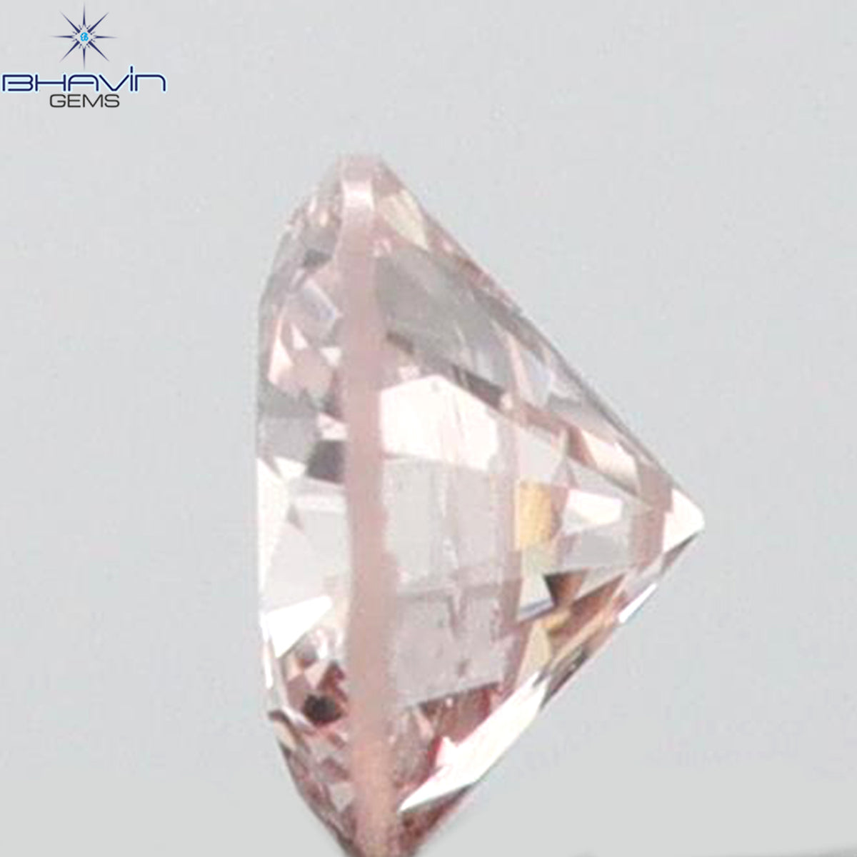 0.03 CT ラウンドシェイプ 天然ダイヤモンド ピンク（アーガイル）カラー SI2 クラリティ（1.97 MM）