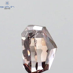 0.30 CT Cushion Shape Natural Diamond Pink Color SI1 Clarity (3.70 MM)