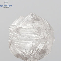 1.49 CT Rough Shape Natural Diamond Pink Color SI1 Clarity (5.83 MM)