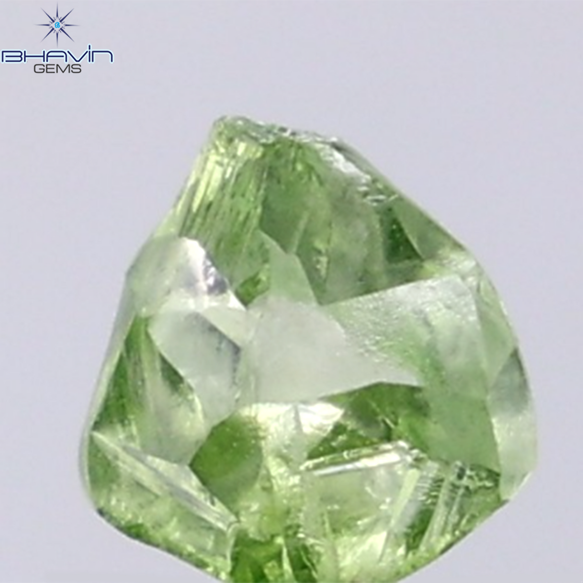 0.49 CT ラフシェイプ ナチュラル ダイヤモンド ピンク色 I3 クラリティ (4.90 MM)