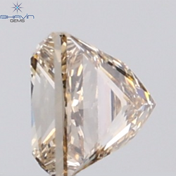 1.00 CT Princess Shape Natural Brown Diamond SI1 Clarity (5.09 MM )
