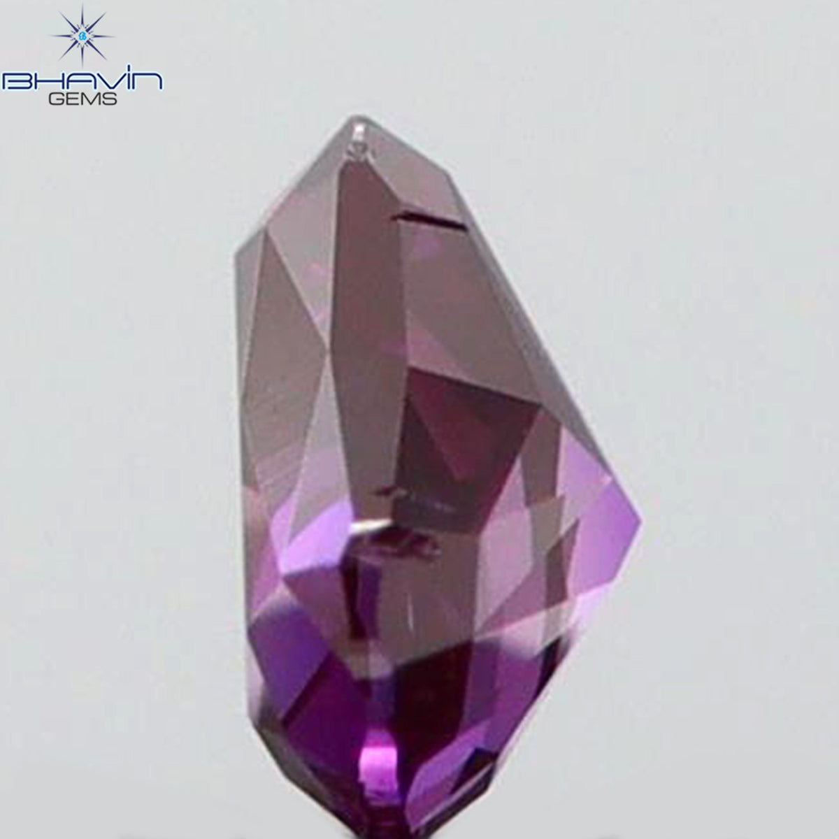 0.06 CT ハートシェイプ エンハンスド ピンクカラー 天然ルースダイヤモンド VS2 クラリティ (2.02 MM)