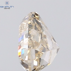 1.00 CT Shield Natural Brown Diamond SI1 Clarity (7.13 MM)
