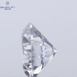 0.03 CT Round Cut Natural Diamond Grey Blue Color VS2 Clarity